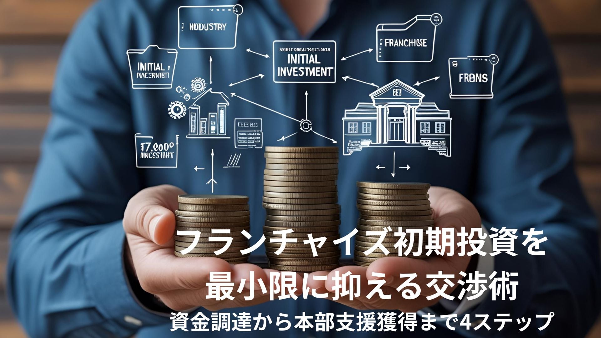 フランチャイズ初期投資を最小限に抑える交渉術|資金調達から本部支援獲得まで4ステップ