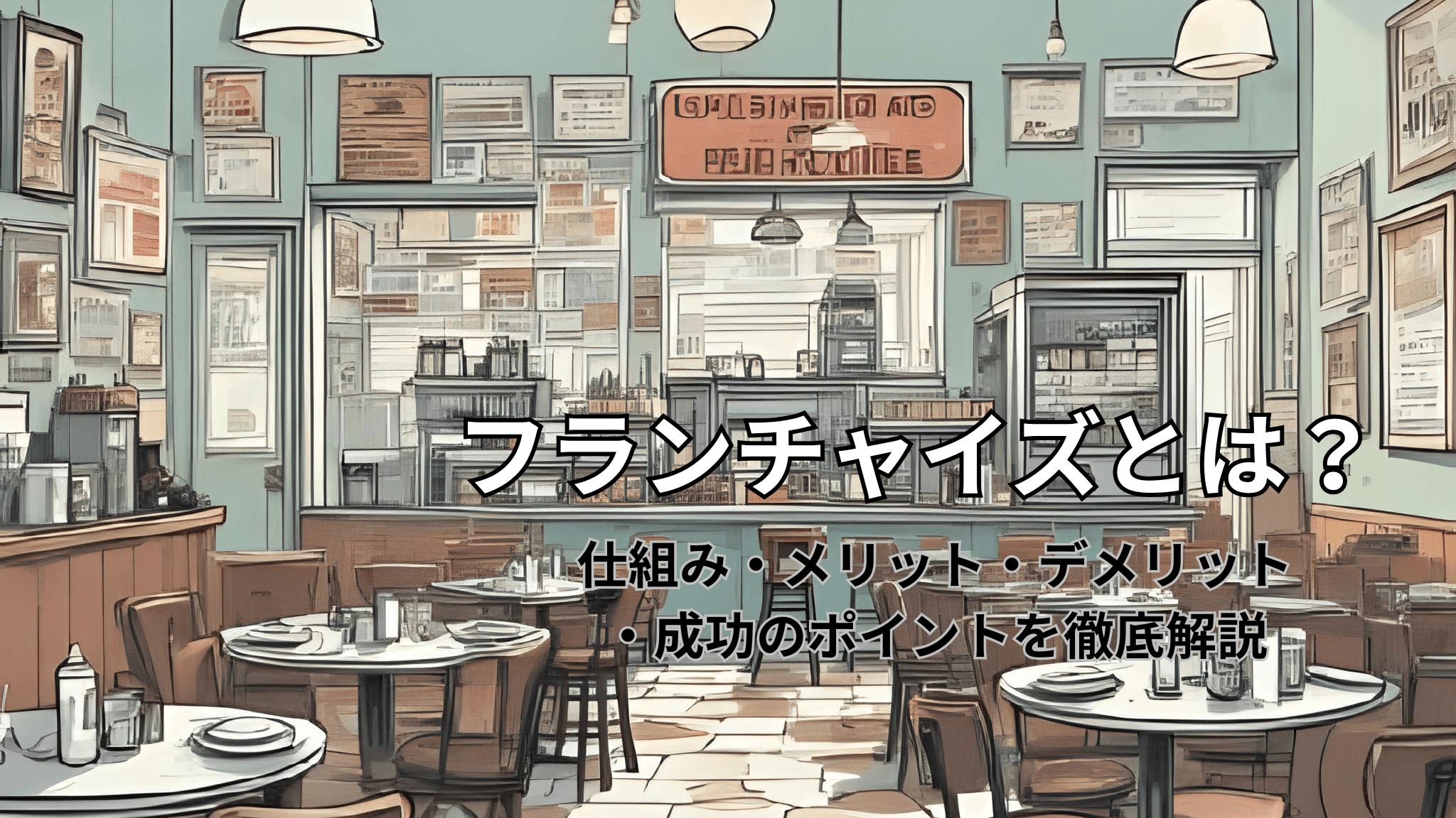 フランチャイズとは?仕組み・メリット・デメリット・成功のポイントを徹底解説
